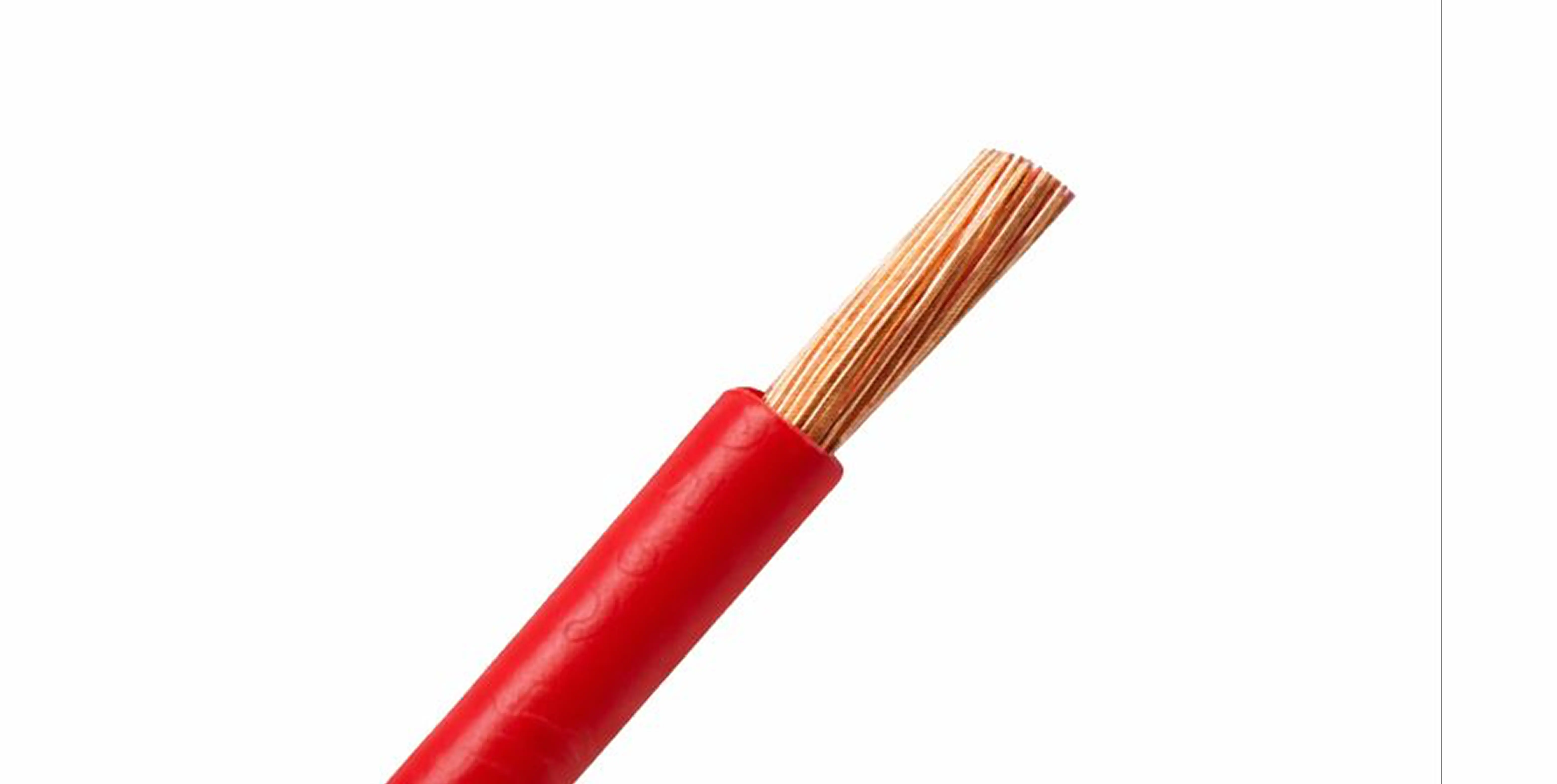 Cabo de cobre em silicone para altas temperaturas